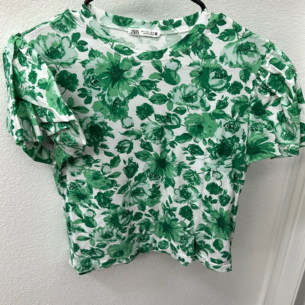 Zara floral top